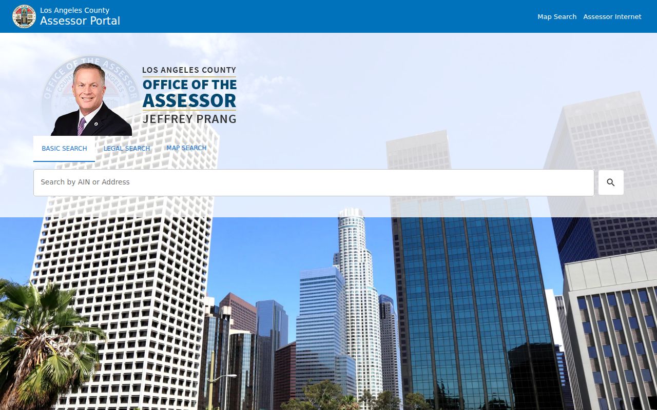 Paramount residents directory Assessor Portal parcel search
